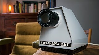 Vintage Tech Vistarama MKII EpiscopeOpaque Projector  VT8 [upl. by Ellednahc]