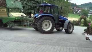 Claas Dominator 88VX drischt Triticale HD [upl. by Cyna]