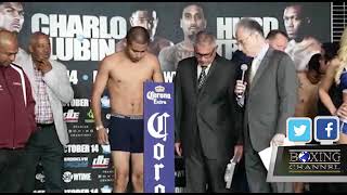 BARCLAYS CENTER WEIGHINS HIGHLIGHTS [upl. by Olifoet]