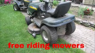 will it run free craftsman riding mower [upl. by Merc]