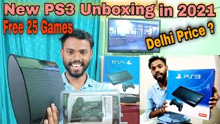 PS3 Super Slim Unboxing video Full information  PS3 cheapest price in india  Ps3 Used Delhi market [upl. by Gwendolyn176]