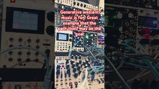 Fun with next generative ambient track with Flurry Surface Bloom EnsOsc Nautilus ambientjam [upl. by Ecnaled]