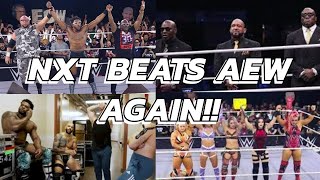 NXT beats AEW Again [upl. by Auqinahc]