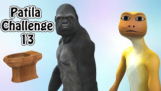 Patila Challenge 13  Patila  Missed The Stranger Gorilla Funny Animated Short FilmArtNoux [upl. by Eahsram]