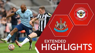 Newcastle United 10 Brentford  Extended Highlights [upl. by Cortney533]