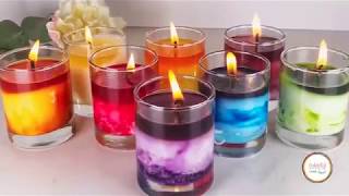 A Colorful Affair DIY candle making tutorial [upl. by Aldercy280]