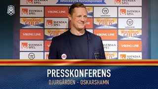 Presskonferens  DIFOskarshamn 43 [upl. by Kelly]