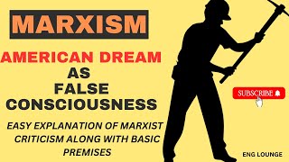 Marxism  Fundamental premises  Base and Superstructures  Reality of American Dream [upl. by Ade94]