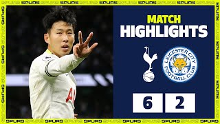 HeungMin Sons INCREDIBLE hattrick  EXTENDED HIGHLIGHTS  Spurs 62 Leicester City [upl. by Khai]