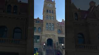 CALGARY POLICE OFFICERS amp FIREFIGHTERS TRIBUTE PLAZA shorts [upl. by Giorgia700]