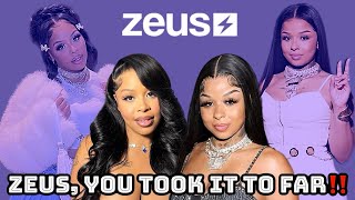 IS ZEUS NETWORK TAKING IT TOO FAR WITH THEIR RAW AND AUTHENTIC CONTENT‼️ [upl. by Margreta]