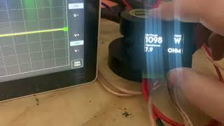 Uxcell 1000 watt 8 ohm resistor testing on SoundQubed U1 8000 and BassHead Garage Watt Meter [upl. by Aisemaj184]