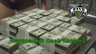 Selling full counterfeit cash factory SOLO  GTA ONLINE [upl. by Anaderol]