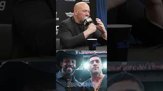 Dana White says Jon Jones vs Alex Pereira quotjust doesn’t make sensequot [upl. by Annayak]