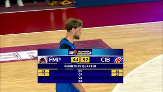 AdmiralBet ABA League 202425 highlights Round 5 FMP Soccerbet  Cibona 18102024 [upl. by Sevik]