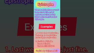 Epistrophe  What is Epistrophe  Definition of Epistrophe  Epistrophe a literary term [upl. by Ynots]