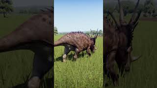 Styracosaurus Nigel Marven Commentary Prehistoric Kingdom [upl. by Akiria]