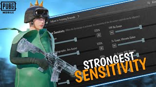 New Best Strongest sensitivity  Control Code For PUBG Mobile 2024 New 35 update 🔥 [upl. by Intruoc833]