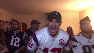 FUNNIEST SUPERBOWL 51 REACTION EVER PATS NATION Patriots vs Falcons [upl. by Emlyn]