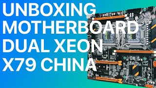 Chinese kit Atermiter X79 dual XEON Aliexpress [upl. by Iraam]