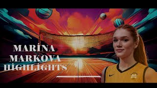 MARİNA MARKOVA HİGHLİGHTS  VAKIFBANK  FENERBAHÇE [upl. by Christel19]