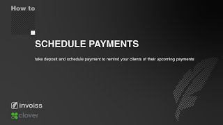 Schedule payments [upl. by Diana]