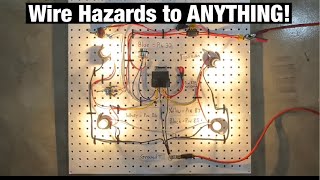 How to Add Hazard Lights  4 Way Flashers to a Turn Signal Circuit Hotrods  Cars  Motorcycles [upl. by Balbinder]