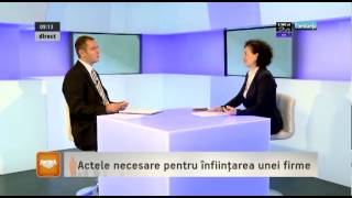 Actele necesare pentru infiintarea unei firme [upl. by Pate434]