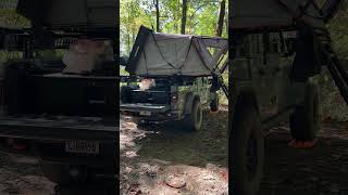 New Roofnest Condor Overland 2 roof top tent shake down run [upl. by Nilram178]