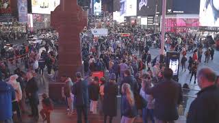 timessquare 42ndstreet crowded newyorkcity Manhattan nyc newyorkcity newyork Mecca city [upl. by Aranat]