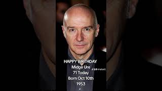 Midge Ure Happy Birthday 71 Today news music [upl. by Essila]