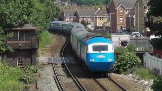 The Blue Midland Pullman HST  Castleford  26th June 2021 [upl. by Kyle]