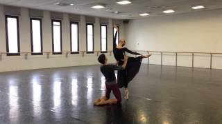 Romeo and Juliet rehearsals  Alina Somova amp Roberto Bolle Teatro alla Scala [upl. by Asiruam]