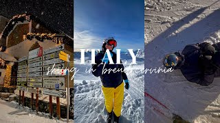 Italy Skiing in BreuilCervinia  202324 [upl. by Yltneb426]