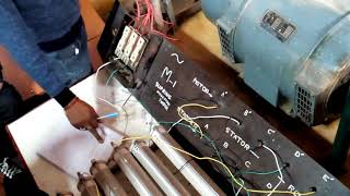 Slip ring induction motor study and speed control by variable resistance [upl. by Vergil]