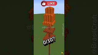 🔥 TNT Vs Tower Magma 🔥 minecraft shorts tiktok [upl. by Raphaela]