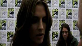 Castle Stana Katic at ComicCon 2010 [upl. by Lodovico]