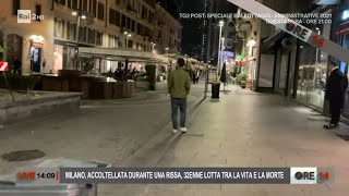 Milano accoltellata durante una rissa gravissima una 32enne  Ore 14 del 18102021 [upl. by Aical3]