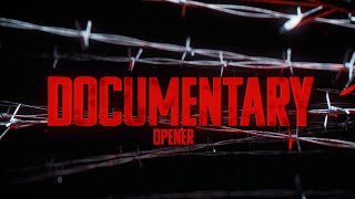 Documentary Opener After Effects Templates [upl. by Yentirb]