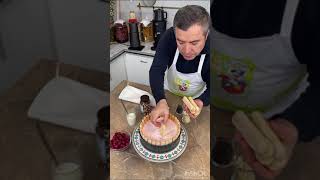 VİŞNELİ ÇİKOLATALI PASTA SEVERMİSİN  Oktay usta 👨‍🍳 İle evde yapılacak lezzetli bir pasta tarifi [upl. by Ennairoc422]