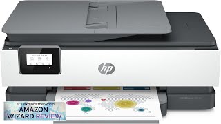 HP OfficeJet 8015e Wireless Color AllinOne Printer with 6 months of ink Review [upl. by Chor]