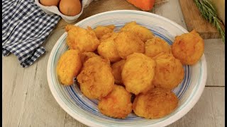 Frittelle di zucca una tira laltra [upl. by Lyrehs]