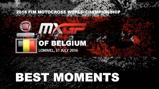 MXGP Qualifying Race Best Moments Fiat Professional MXGP of Belgium 2016 [upl. by Adigun]