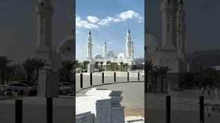 Islam Ki Pehli Masjid 🕌  Masjid E Qubaa  madina youtubeshorts quba montyrajavlog [upl. by Yelac]