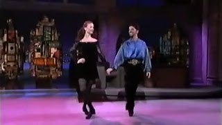 Riverdance first appearance on US network TV  The Late Show with David Letterman [upl. by Annil]