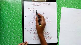 10 Electric field intensity due to infinite line charge Derivation [upl. by Akerdna696]