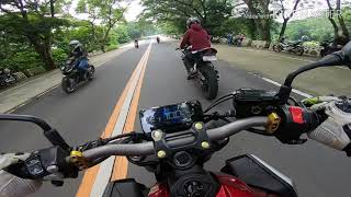 CB650R VS ZX6R UPHILL MARILAQUE [upl. by Tenaj858]