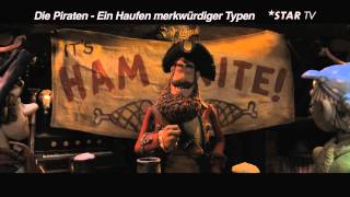 Die Piraten Ein Haufen merkwürdiger Typen  The Pirates Band of Misfits  Komödie  Neu im Kino [upl. by Aronel877]