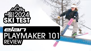 Should you be skiing the ELAN PLAYMAKER 101 for winter 20232024 Newschoolers Ski Test Review [upl. by Adama]