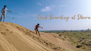 Sand boarding in Rajasthan [upl. by Milburt]